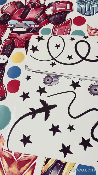 Airplane Wall Decals 1.17