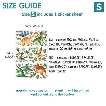 Dino Wall Decals 2.0