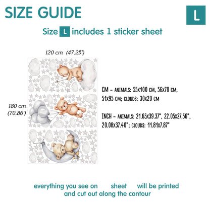 Teddy bears Wall Decals