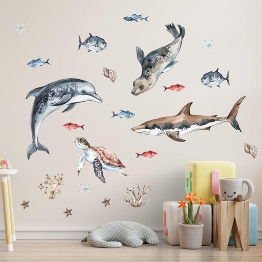 Ocean Wall Decals